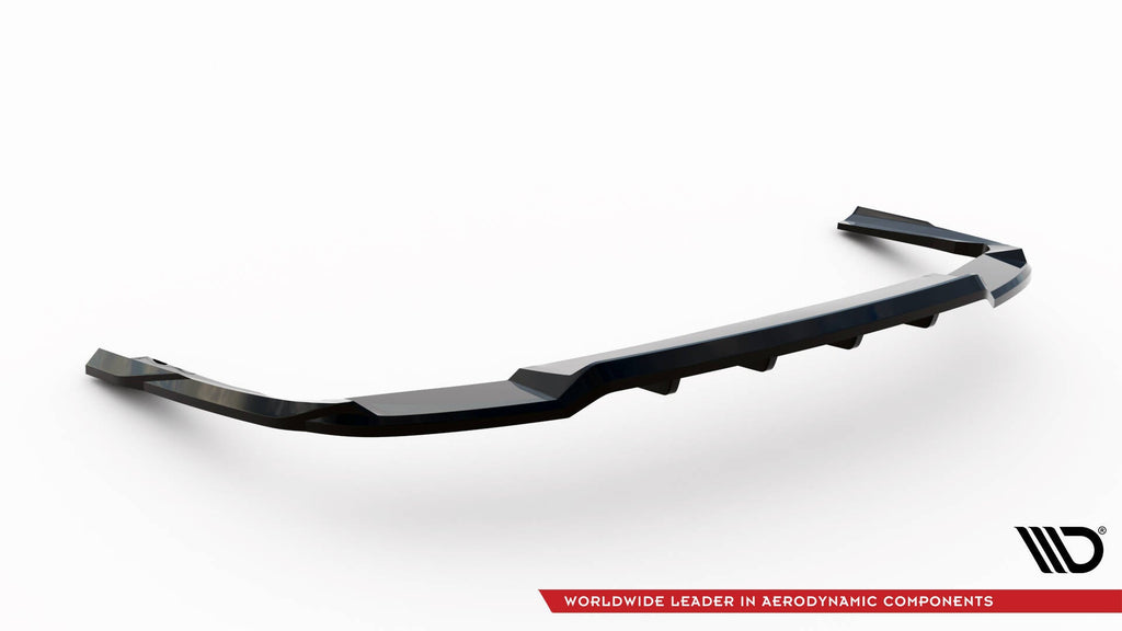 MAXTON DESIGN CENTRAL REAR SPLITTER (WITH VERTICAL BARS) VOLKSWAGEN PASSAT GT B8 FACELIFT USA