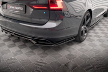 Load image into Gallery viewer, MAXTON DESIGN CENTRAL REAR SPLITTER (WITH VERTICAL BARS) VOLVO V90 / S90 R-DESIGN MK2