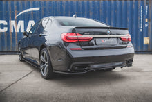 Load image into Gallery viewer, MAXTON DESIGN CENTRAL REAR SPLITTER (WITH VERTICAL BARS) FOR BMW 7 M-PACK G11