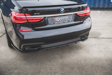 Load image into Gallery viewer, MAXTON DESIGN CENTRAL REAR SPLITTER (WITH VERTICAL BARS) FOR BMW 7 M-PACK G11