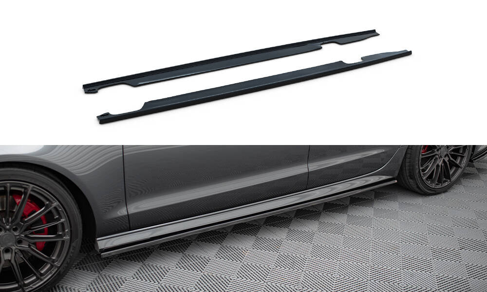 MAXTON DESIGN Side Skirts Diffusers Audi S6 / A6 S-Line C7 FL