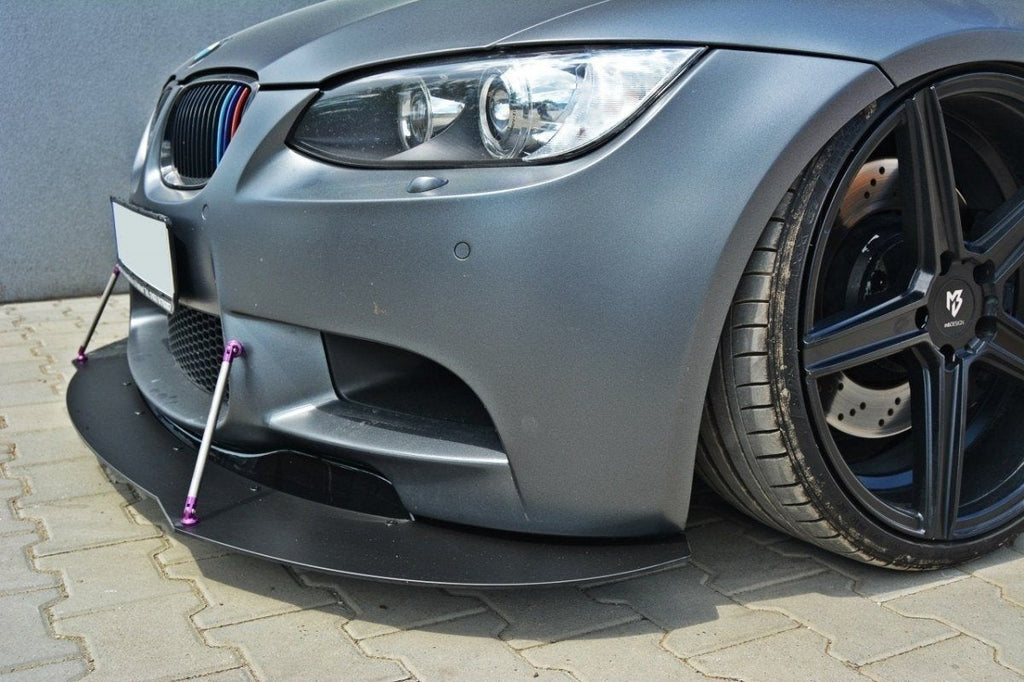 MAXTON DESIGN FRONT RACING SPLITTER BMW M3 E92 / E93 (PREFACE MODEL)