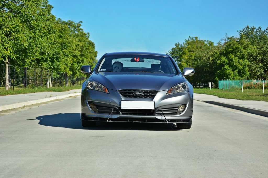 MAXTON DESIGN FRONT RACING SPLITTER HYUNDAI GENESIS COUPÉ MK.1