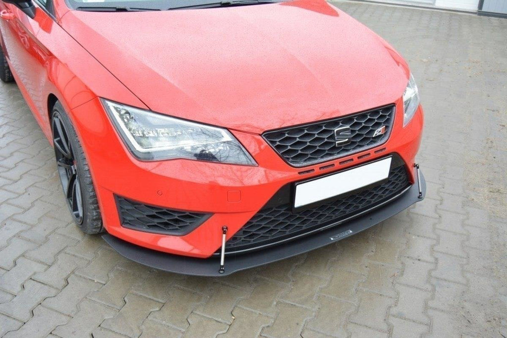 MAXTON DESIGN FRONT RACING SPLITTER SEAT LEON III CUPRA / FR