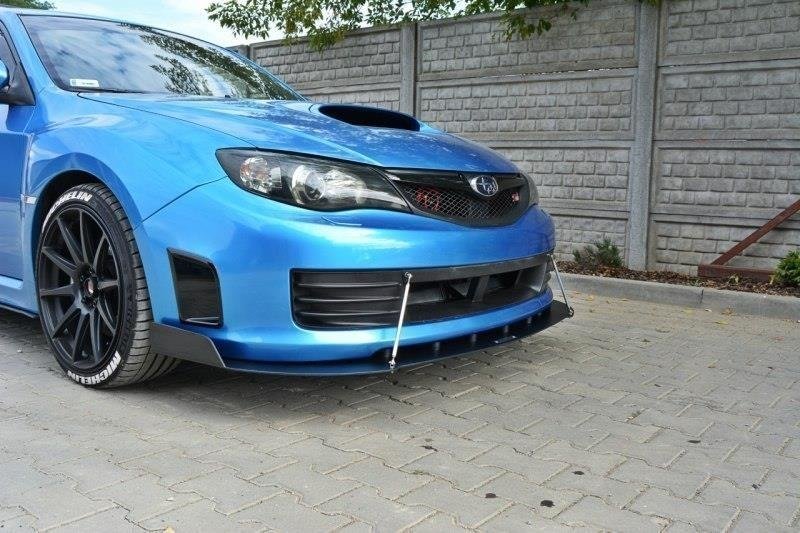 MAXTON DESIGN FRONT RACING SPLITTER SUBARU IMPREZA WRX STI 2009-2011