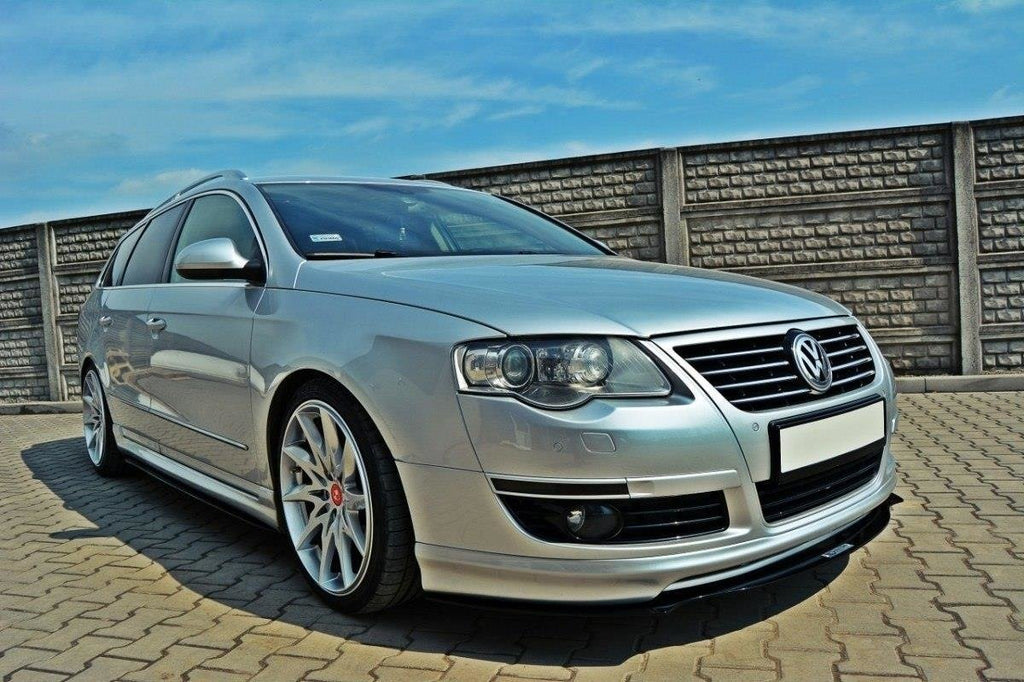 MAXTON DESIGN FRONT RACING SPLITTER VW PASSAT B6 VOTEX