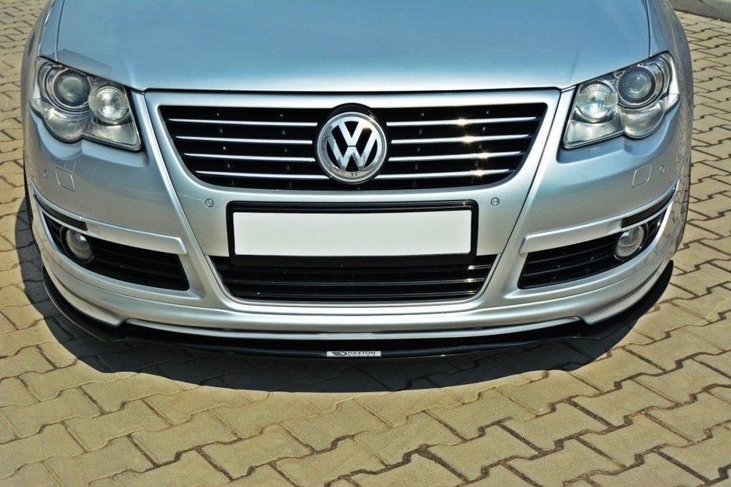 MAXTON DESIGN FRONT RACING SPLITTER VW PASSAT B6 VOTEX