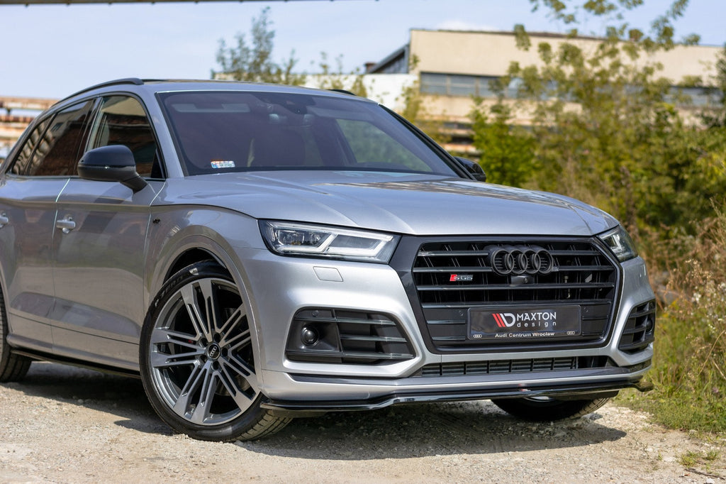 MAXTON DESIGN FRONT SPLITTER AUDI SQ5/Q5 S-LINE MKII