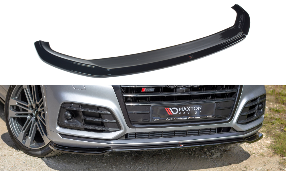 MAXTON DESIGN FRONT SPLITTER AUDI SQ5/Q5 S-LINE MKII