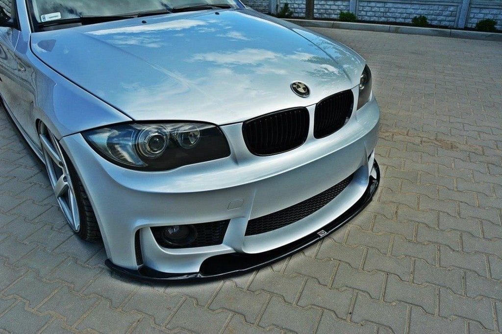 MAXTON DESIGN FRONT SPLITTER BMW 1 E87 M-DESIGN