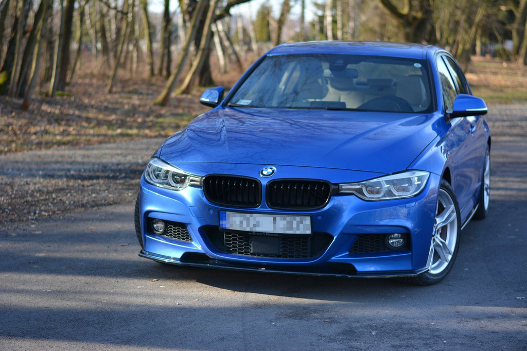 MAXTON DESIGN FRONT SPLITTER BMW 3-SERIES F30 FL SEDAN M-SPORT