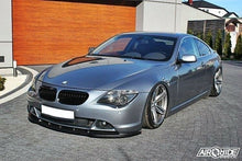 Load image into Gallery viewer, MAXTON DESIGN FRONT SPLITTER BMW 6 E63 / E64 (PREFACE MODEL) V.1