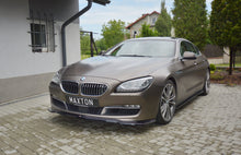 Load image into Gallery viewer, MAXTON DESIGN FRONT SPLITTER BMW 6 GRAN COUPÉ