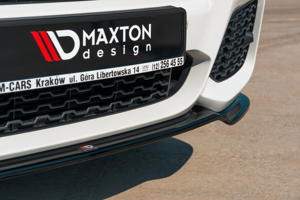 MAXTON DESIGN FRONT SPLITTER BMW X3 F25 M-PACK FACELIFT