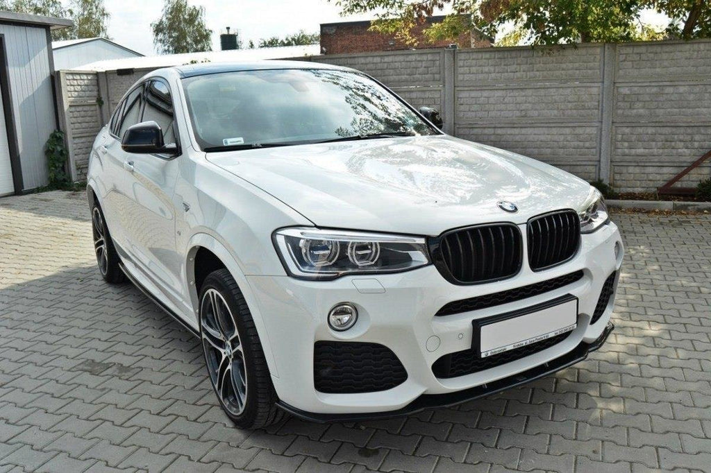 MAXTON DESIGN FRONT SPLITTER BMW X4 M-PACK