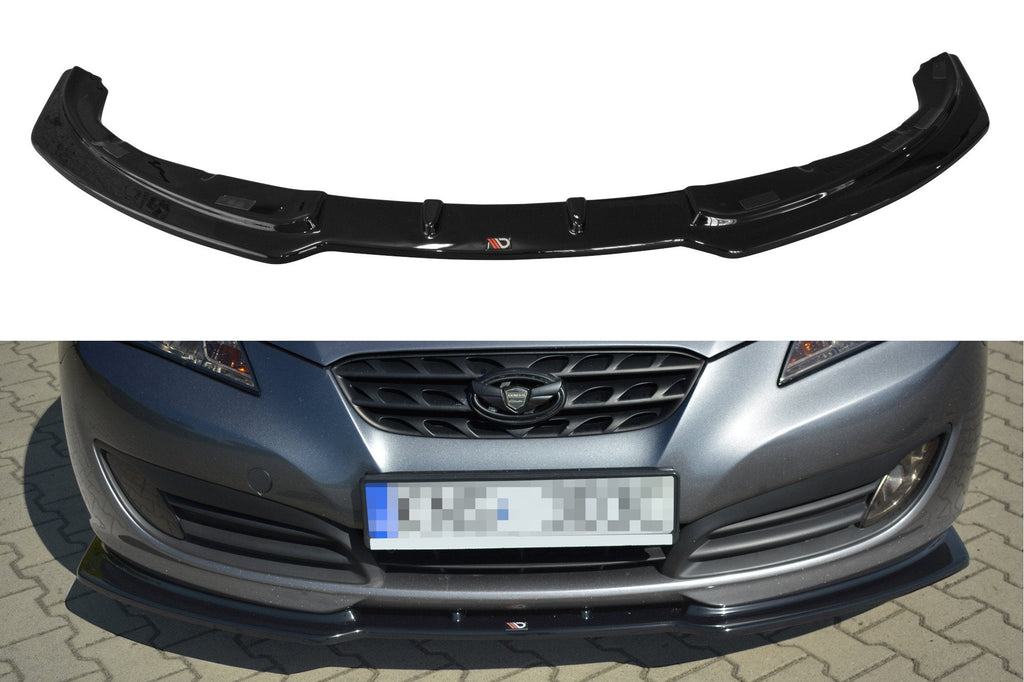 MAXTON DESIGN FRONT SPLITTER HYUNDAI GENESIS COUPÉ MK.1