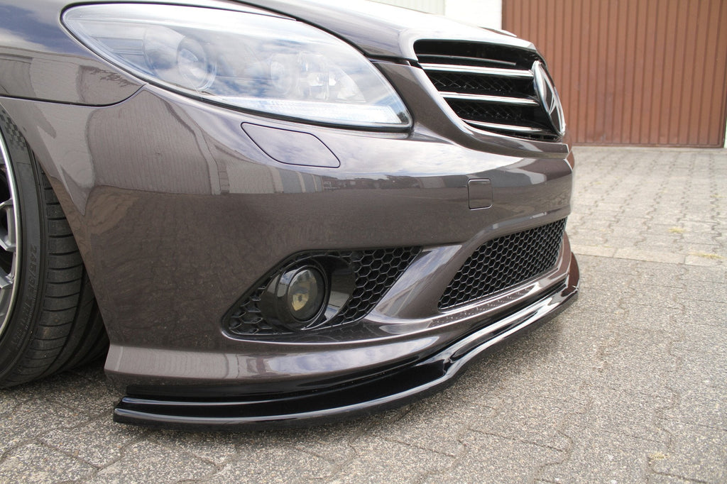 MAXTON DESIGN FRONT SPLITTER MERCEDES CL 500 C216 AMGLINE