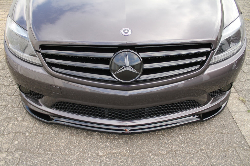 MAXTON DESIGN FRONT SPLITTER MERCEDES CL 500 C216 AMGLINE