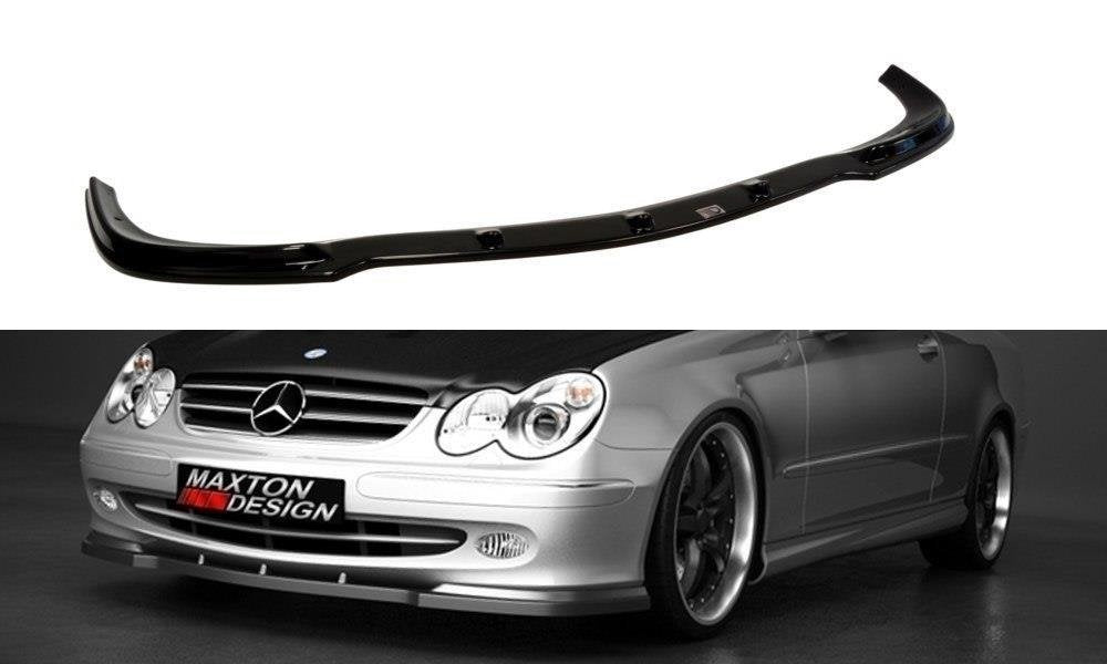 MAXTON DESIGN FRONT SPLITTER MERCEDES CLK W 209 FOR STANDARD VERSION