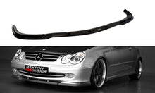 Load image into Gallery viewer, MAXTON DESIGN FRONT SPLITTER MERCEDES CLK W 209 FOR STANDARD VERSION