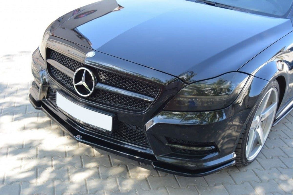 MAXTON DESIGN FRONT SPLITTER MERCEDES CLS C218 AMG LINE