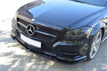 Load image into Gallery viewer, MAXTON DESIGN FRONT SPLITTER MERCEDES CLS C218 AMG LINE