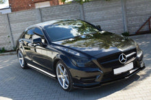 Load image into Gallery viewer, MAXTON DESIGN FRONT SPLITTER MERCEDES CLS C218 AMG LINE