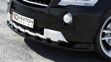 Load image into Gallery viewer, MAXTON DESIGN FRONT SPLITTER MERCEDES ML W164 AMG