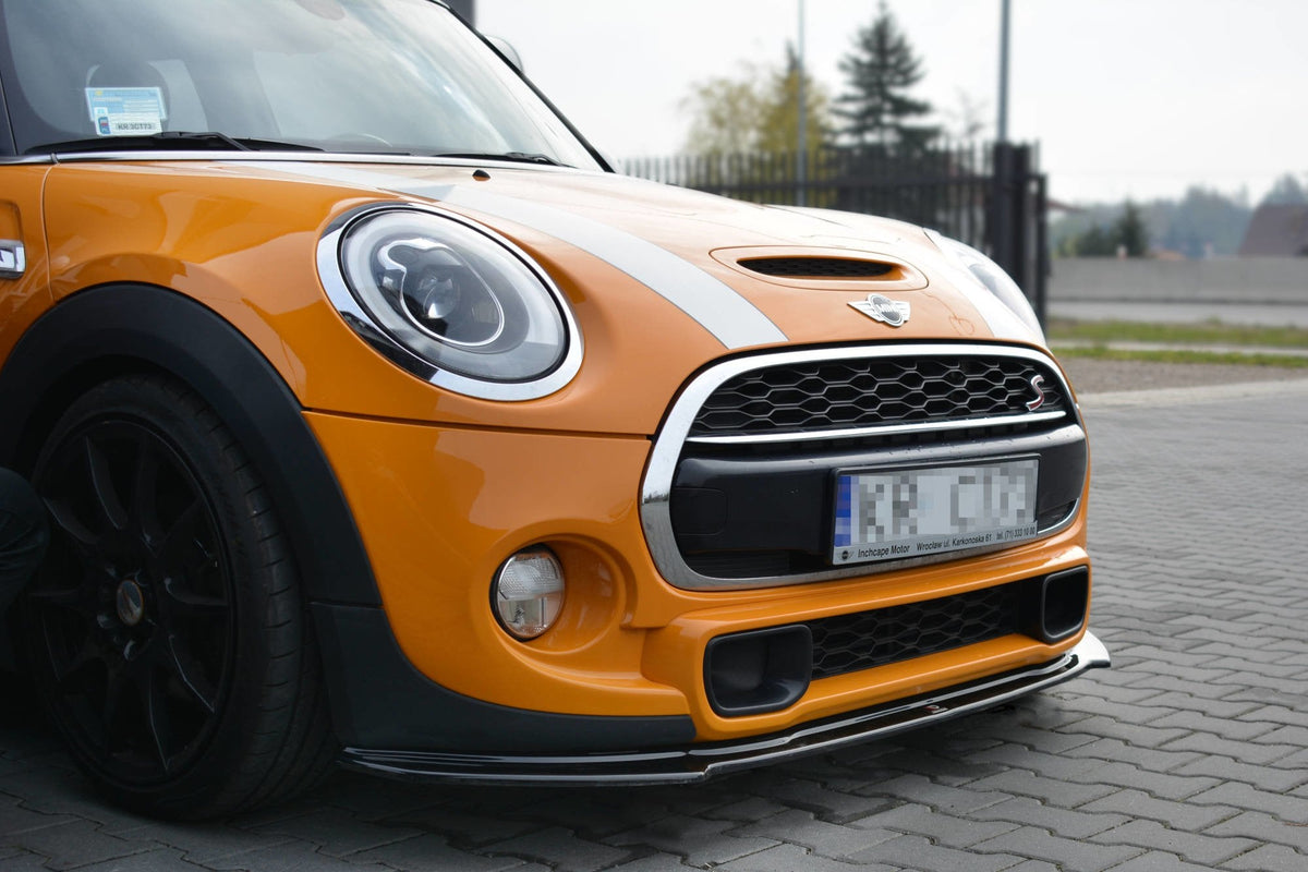 MAXTON DESIGN FRONT SPLITTER MINI COOPER S MK3 PREFACE 3-DOOR (F56 ...