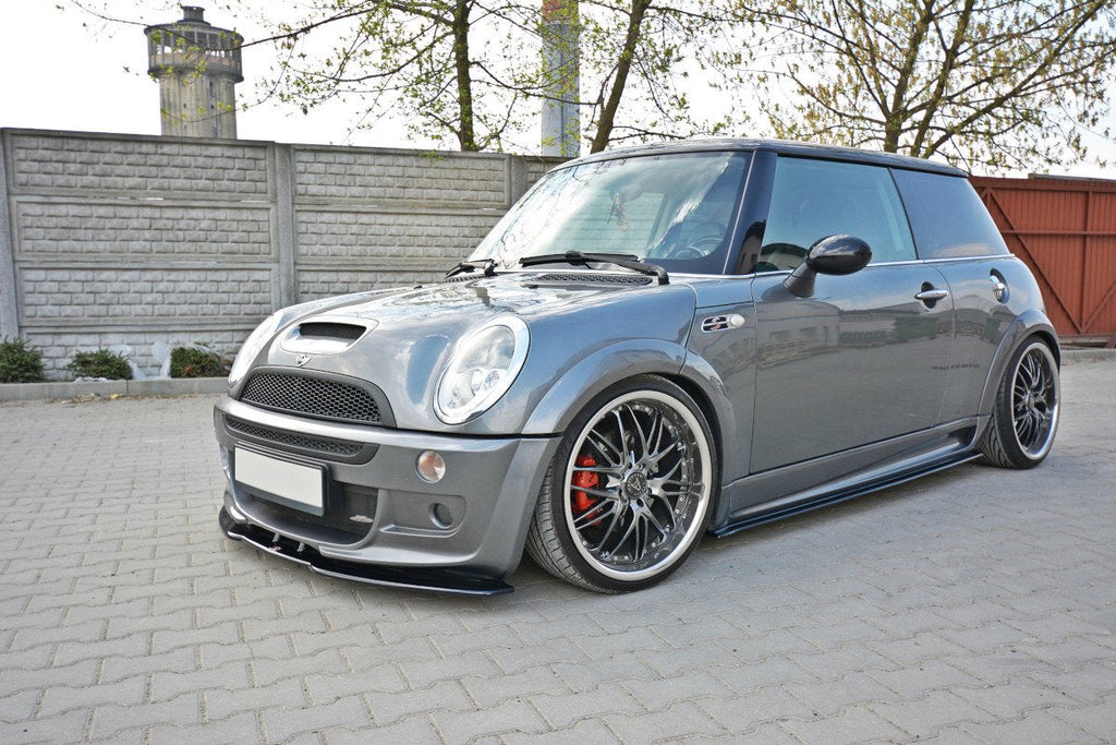 MAXTON DESIGN FRONT SPLITTER MINI R53 COOPER S JCW