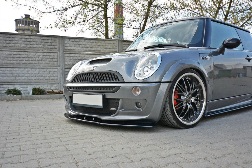 MAXTON DESIGN FRONT SPLITTER MINI R53 COOPER S JCW