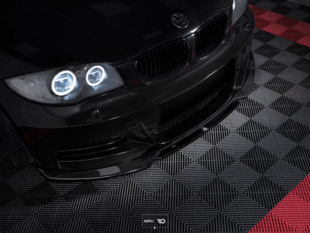 MAXTON DESIGN FRONT SPLITTER V.1 BMW 1 E82 FACELIFT M-PACK