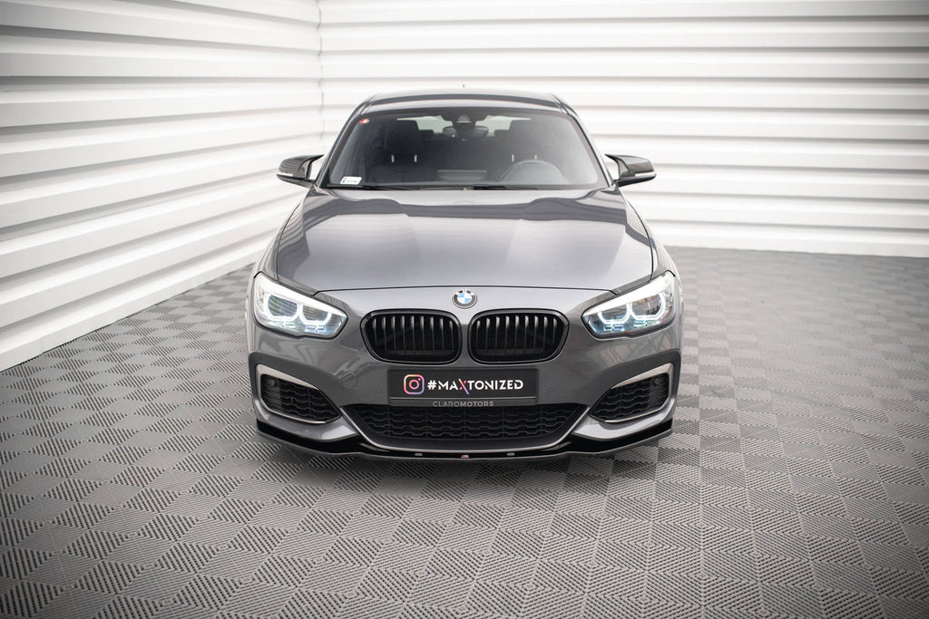 MAXTON DESIGN FRONT SPLITTER V.1 BMW 1 F20/F21 M-POWER FACELIFT