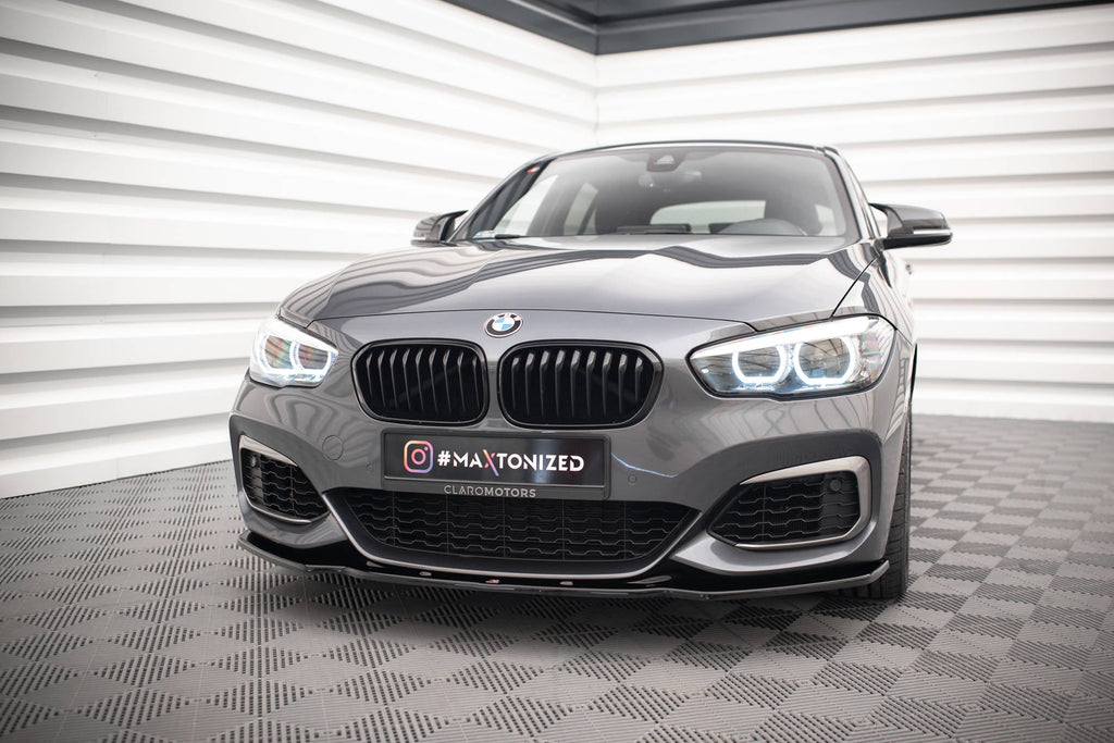 MAXTON DESIGN FRONT SPLITTER V.1 BMW 1 F20/F21 M-POWER FACELIFT