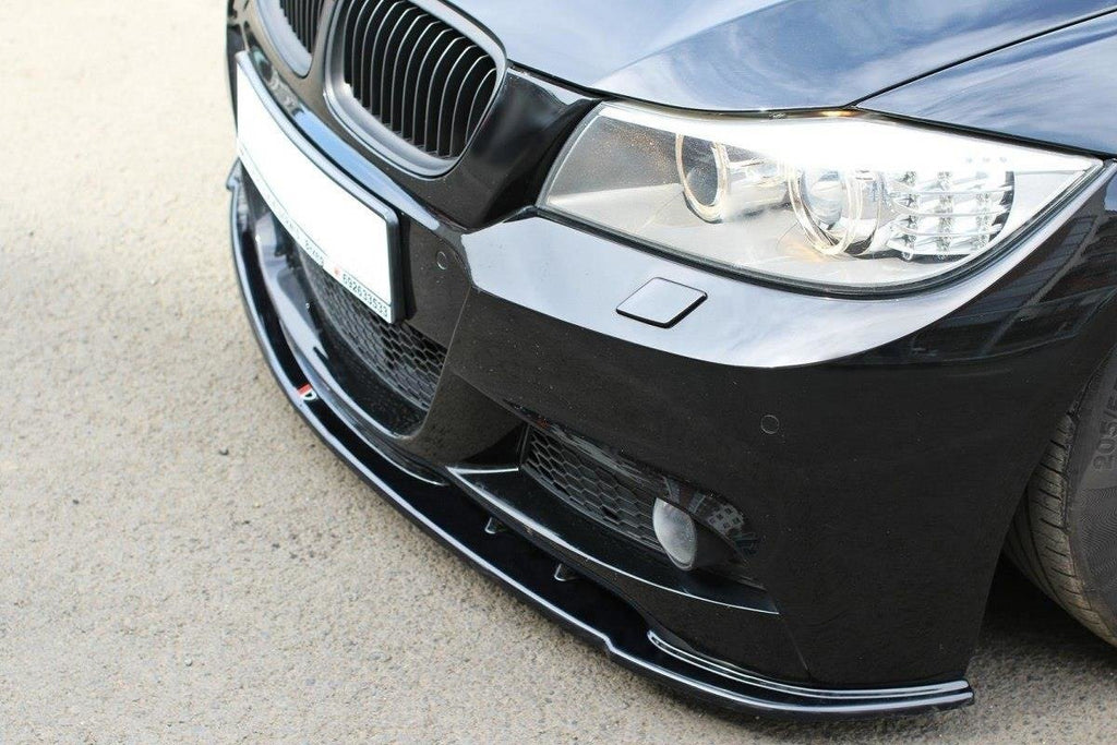 MAXTON DESIGN FRONT SPLITTER V.1 BMW 3 E91 M-PACK FACELIFT