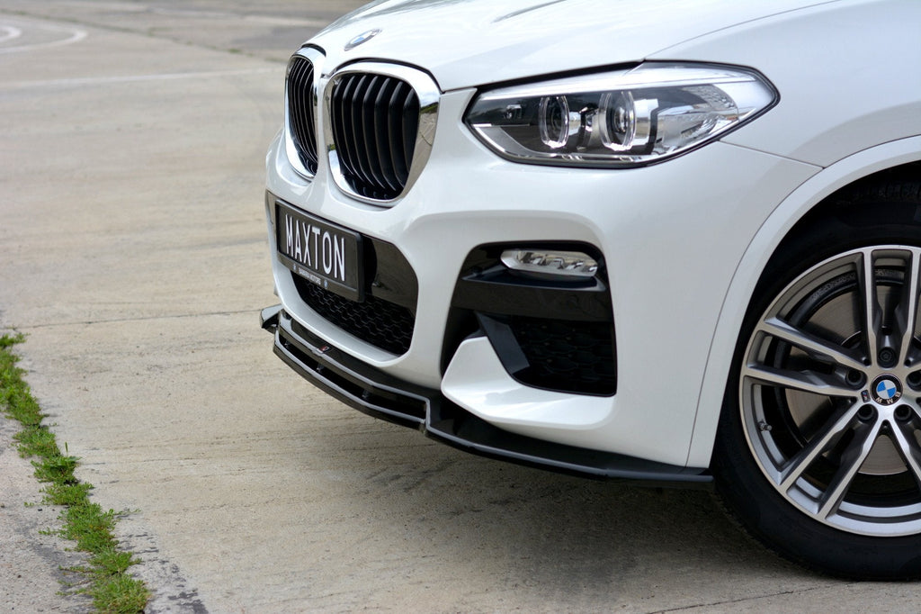 MAXTON DESIGN FRONT SPLITTER V.1 BMW X3 G01 M-PACK