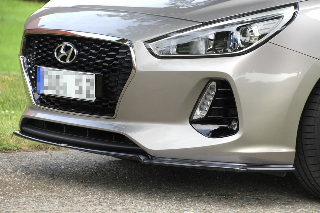 MAXTON DESIGN FRONT SPLITTER V.1 HYUNDAI I30 MK3 HATCHBACK