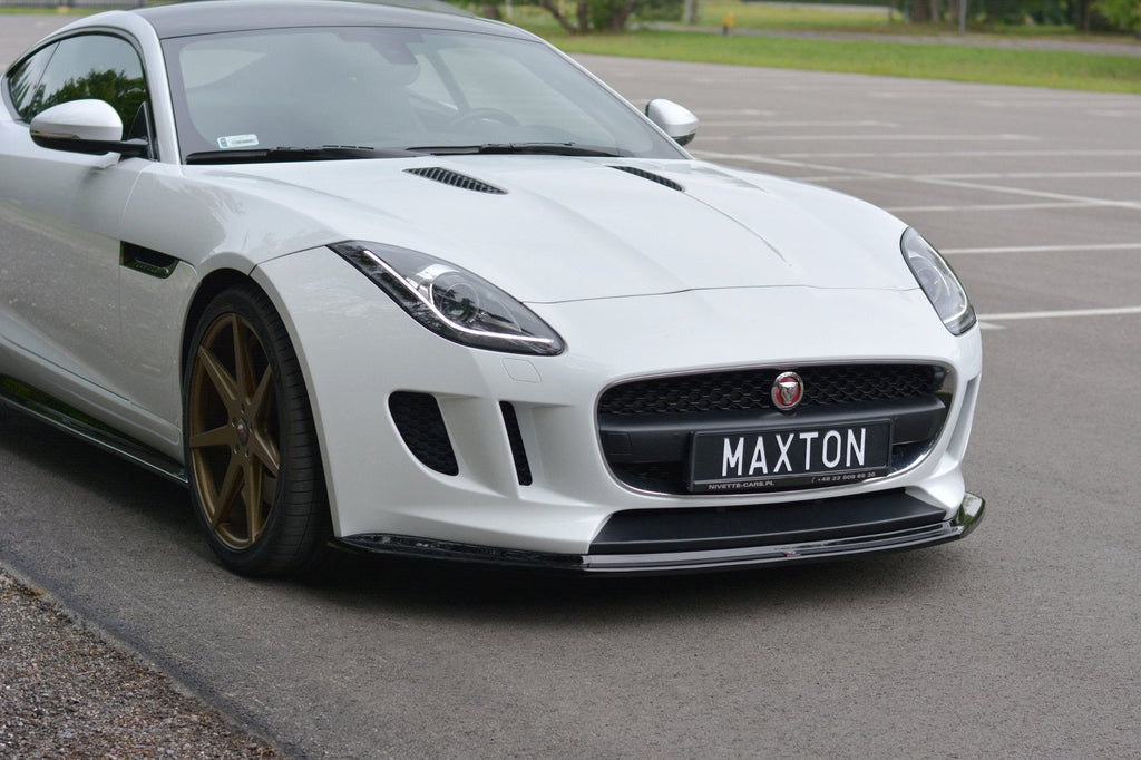 MAXTON DESIGN FRONT SPLITTER V.1 JAGUAR F-TYPE