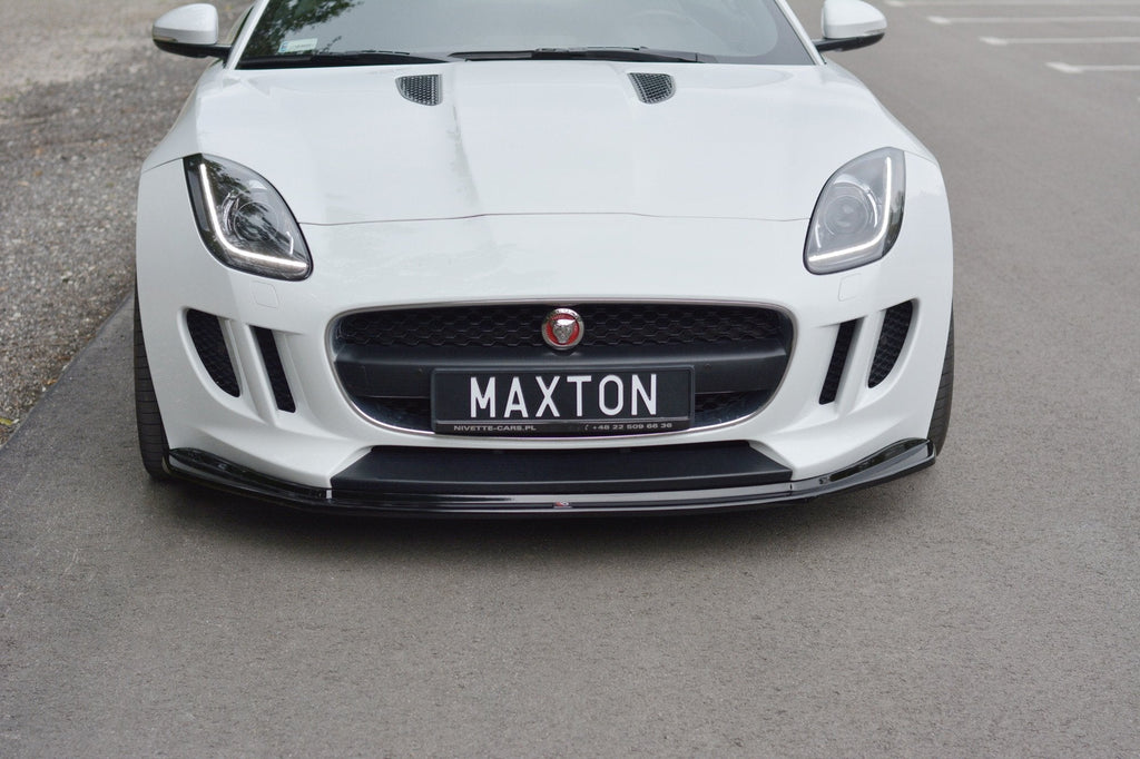 MAXTON DESIGN FRONT SPLITTER V.1 JAGUAR F-TYPE