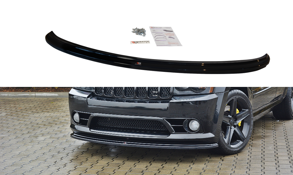 MAXTON DESIGN FRONT SPLITTER V.1 JEEP GRAND CHEROKEE WK SRT 8