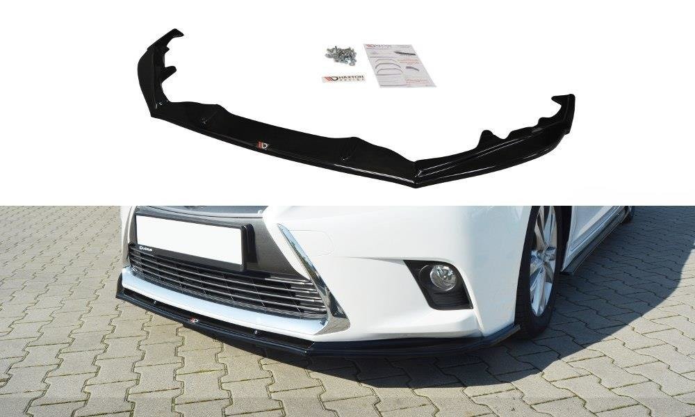 MAXTON DESIGN FRONT SPLITTER V.1 LEXUS CT MK1 FACELIFT