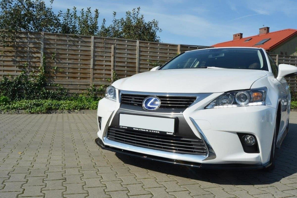 MAXTON DESIGN FRONT SPLITTER V.1 LEXUS CT MK1 FACELIFT