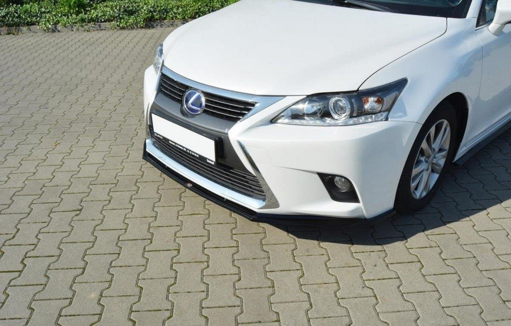 MAXTON DESIGN FRONT SPLITTER V.1 LEXUS CT MK1 FACELIFT