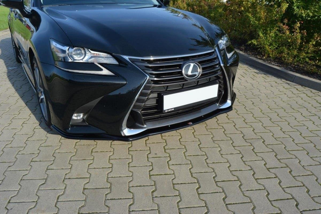 MAXTON DESIGN FRONT SPLITTER V.1 LEXUS GS MK4 FACELIFT