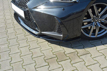 Load image into Gallery viewer, MAXTON DESIGN FRONT SPLITTER V.1 LEXUS IS MK3 FACELIFT F-SPORT