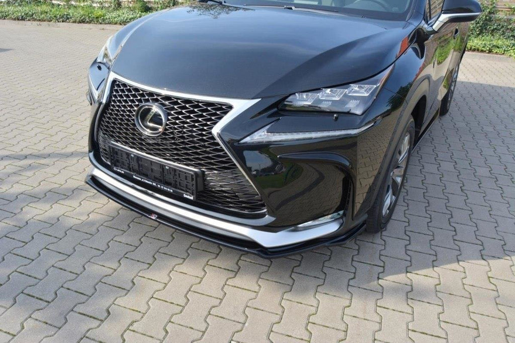 MAXTON DESIGN FRONT SPLITTER V.1 LEXUS NX MK1 F-SPORT