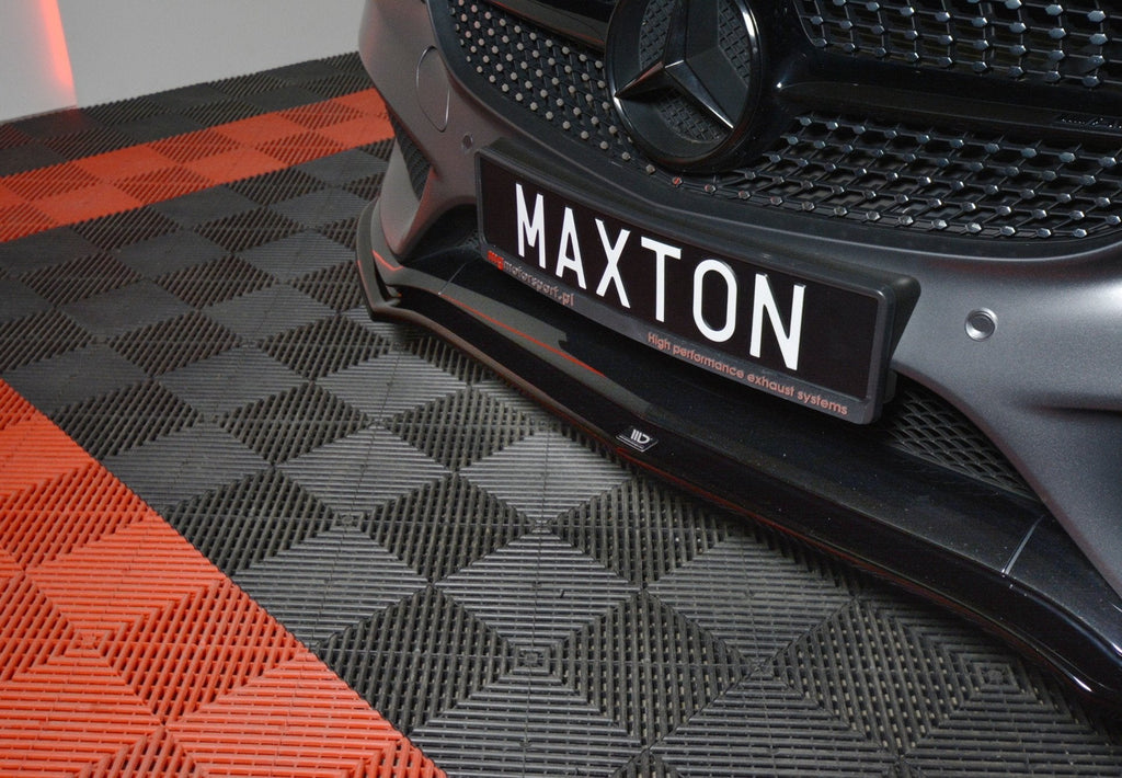 MAXTON DESIGN FRONT SPLITTER V.1 MERCEDES- BENZ C-CLASS W205 COUPE AMG-LINE