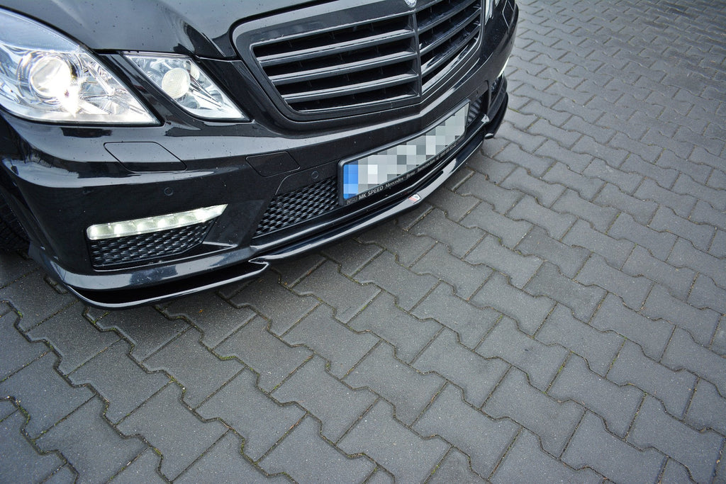 MAXTON DESIGN FRONT SPLITTER V.1 MERCEDES-BENZ E63 AMG W212