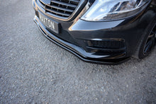 Load image into Gallery viewer, MAXTON DESIGN FRONT SPLITTER V.1 MERCEDES-BENZ S-CLASS AMG-LINE W222