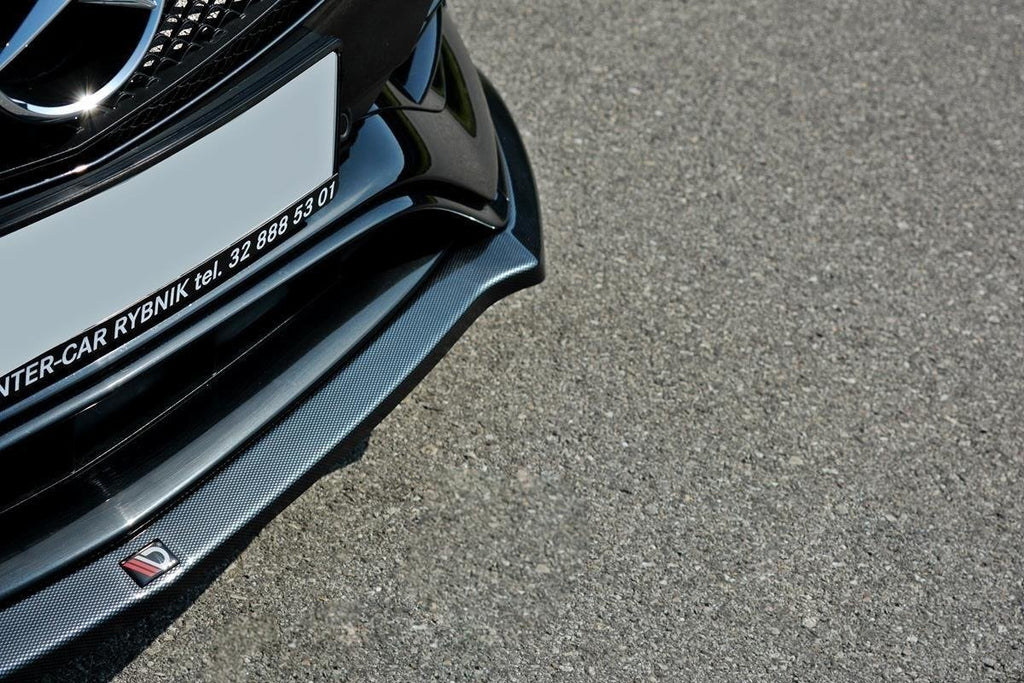 MAXTON DESIGN FRONT SPLITTER V.1 MERCEDES A W176 AMG FACELIFT